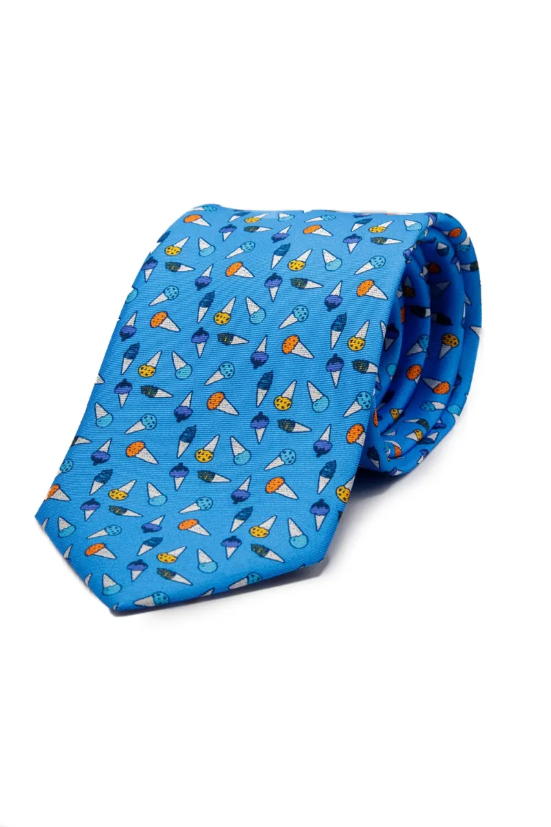 Corbata Helados Azul