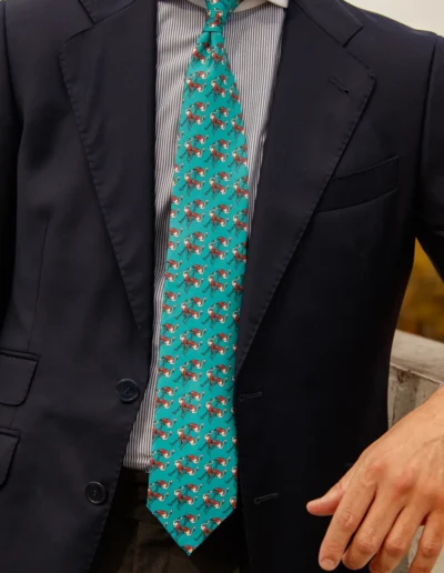 corbata-flamenco-verde-agua-modelo-4