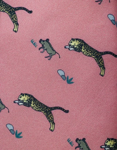 corbata-leopardo-rosa-tejido