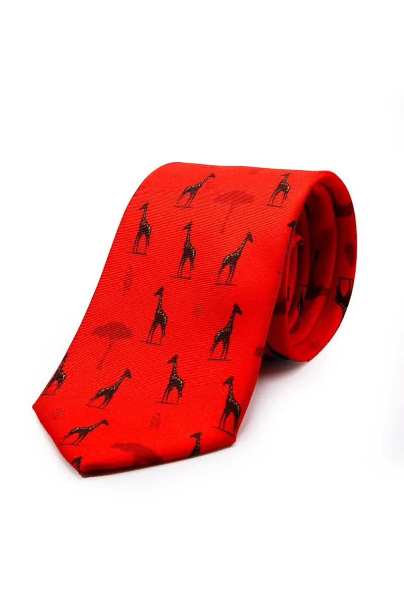 Corbata Jirafa diferente