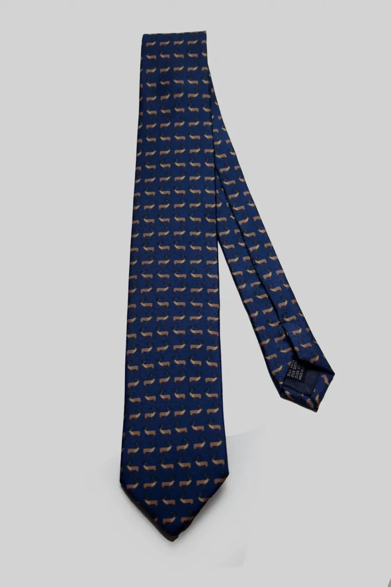 Corbata-reno-azul-marino