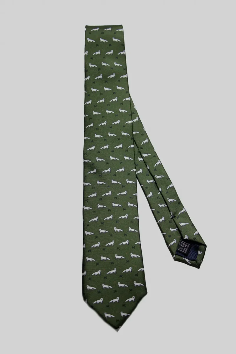Corbata-zorro-polar-verde-carruaje