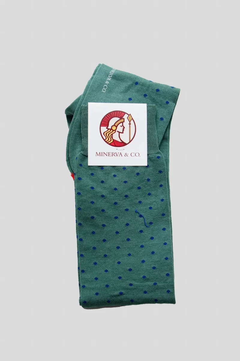 calcetín-largo-verde-jade-lunar-azul