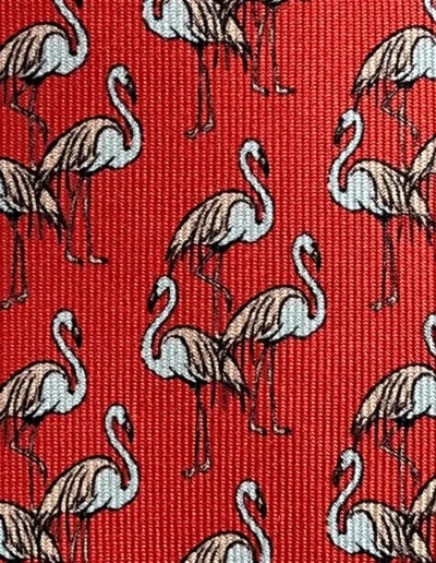 corbata-flamenco-premium-rojo-celeste-beige-tejido