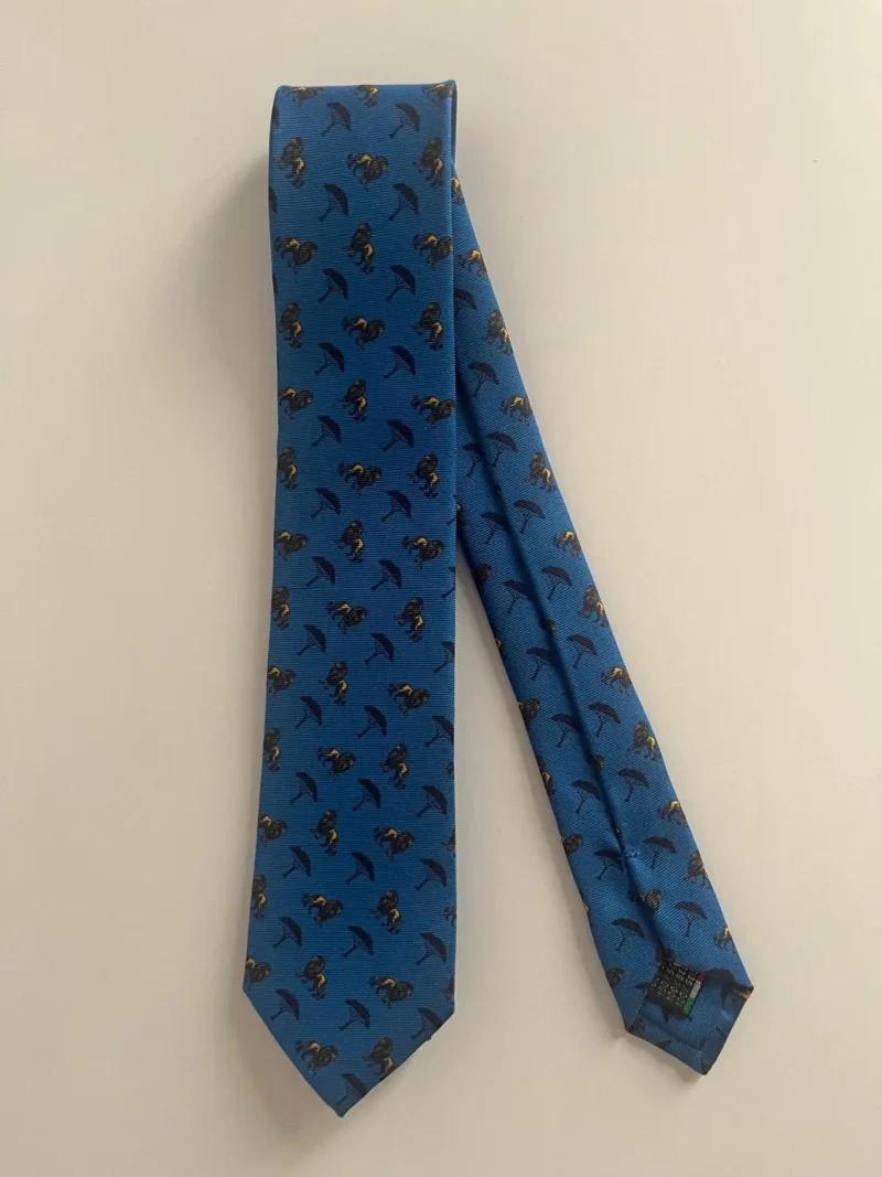 corbata-infantil-leones-azul-noche