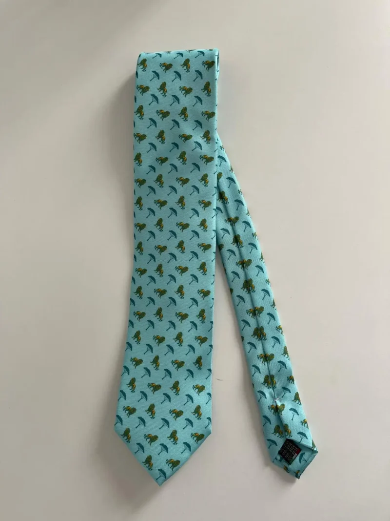corbata-leones-verde-agua