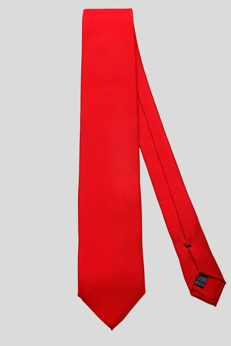 corbata-lisa-roja