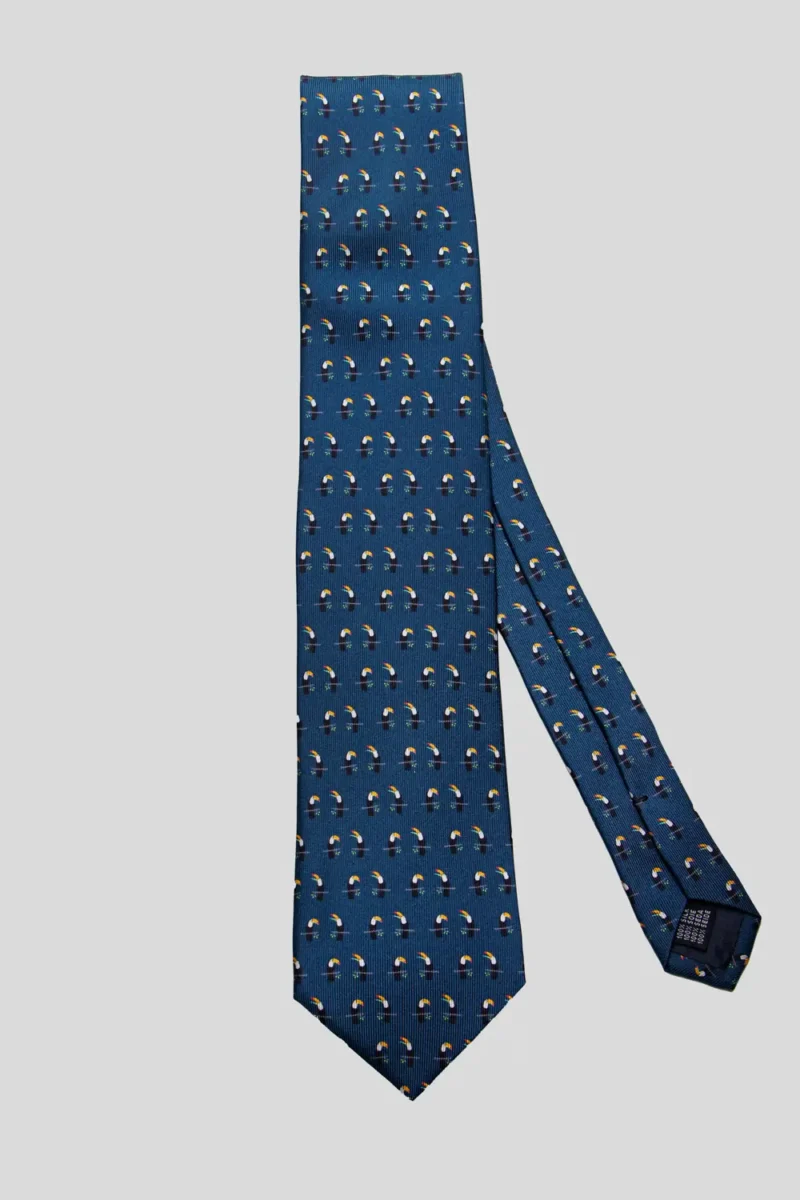 corbata-tucan-32-momme-verde-petróleo