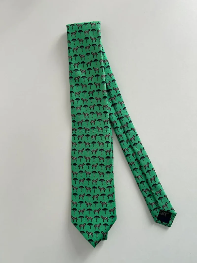 corbata-cebras-verde-primavera