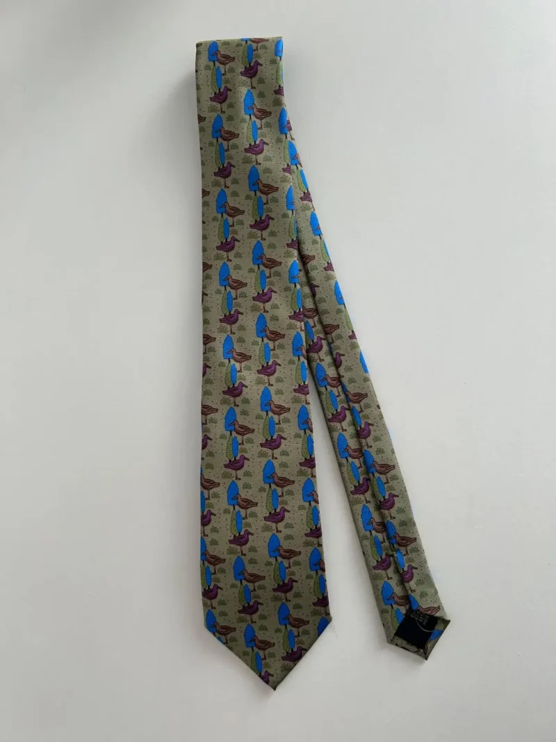 corbata-gaviotas-verde-jade