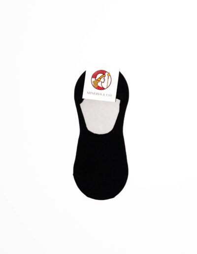 calcetín-invisible-anti-deslizamiento-negro