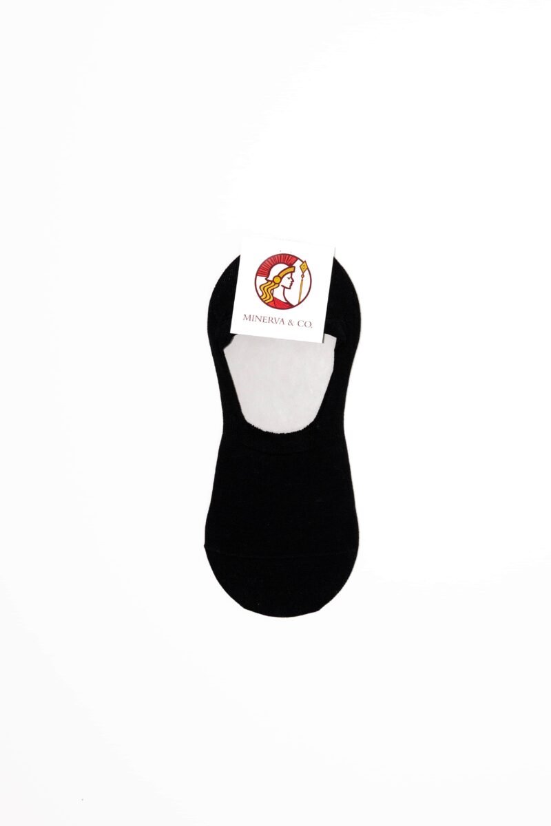 calcetín-invisible-anti-deslizamiento-negro