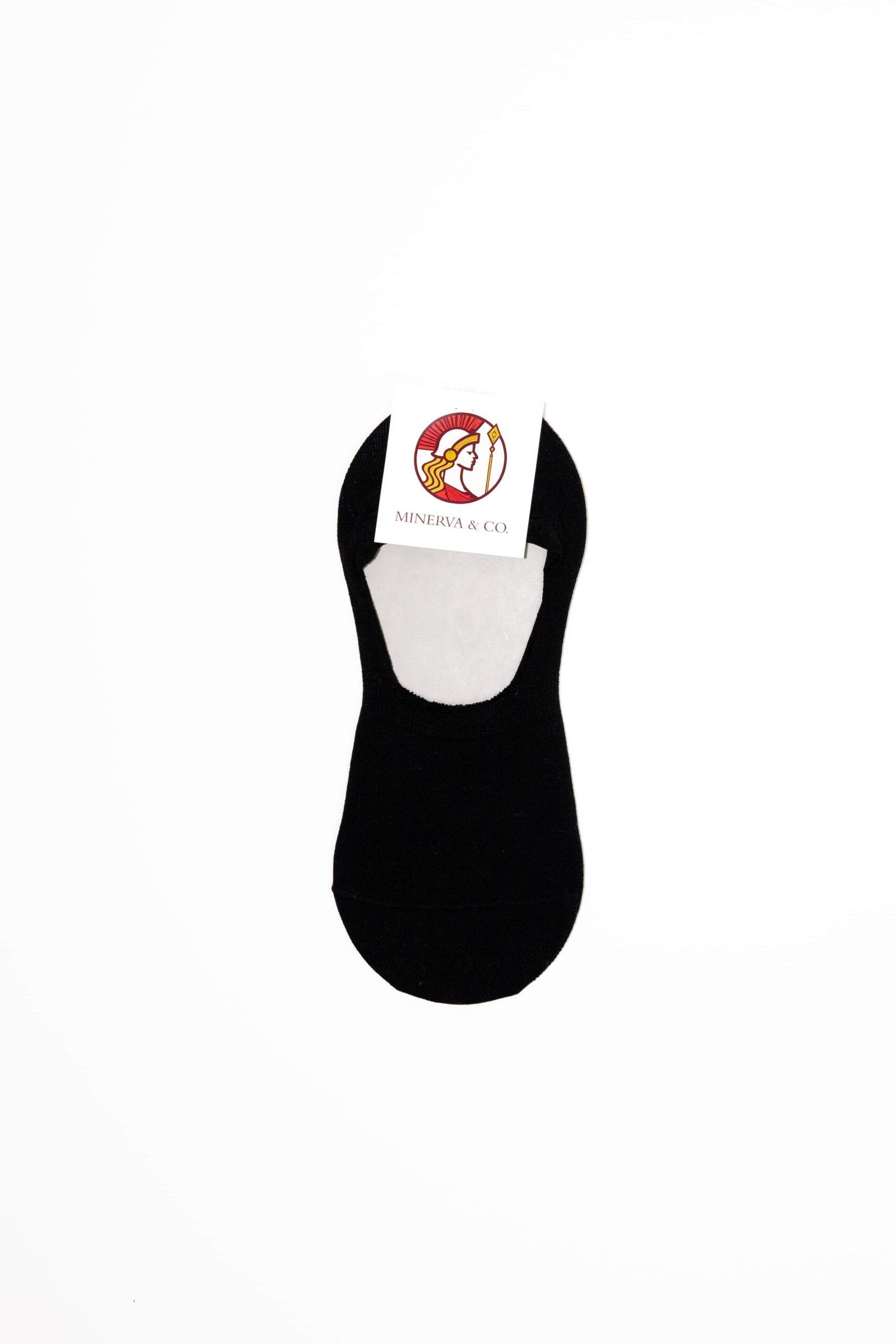 calcetín-invisible-anti-deslizamiento-negro