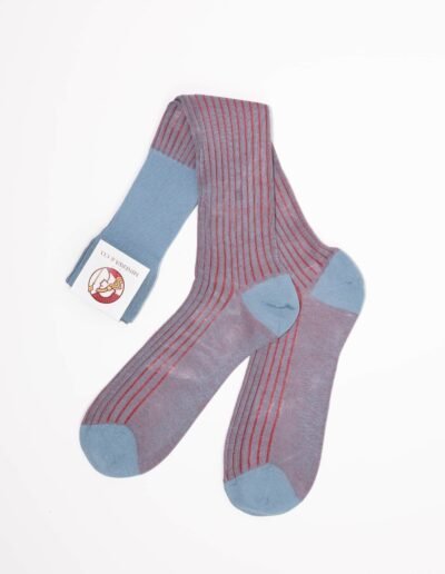 calcetines-largos-celeste-rojo-algodón-egipcio-hilo-escocia-2