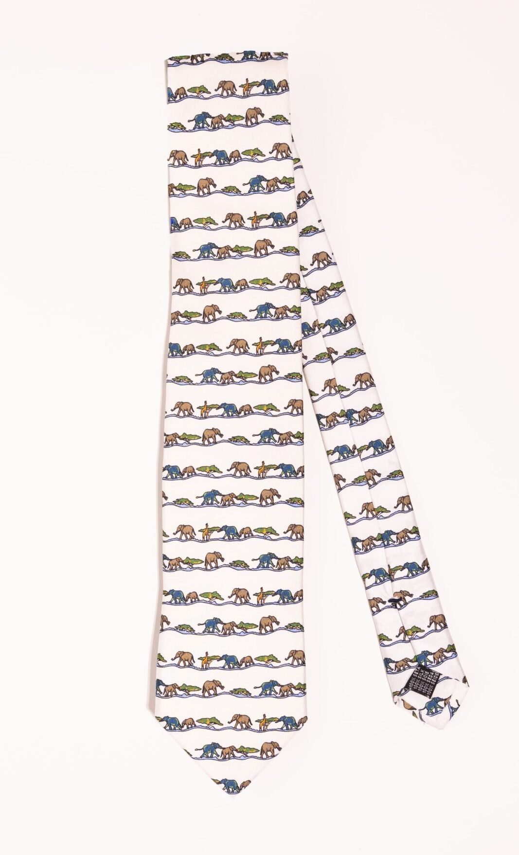 Corbata-seda-twill-selva-blanco-roto